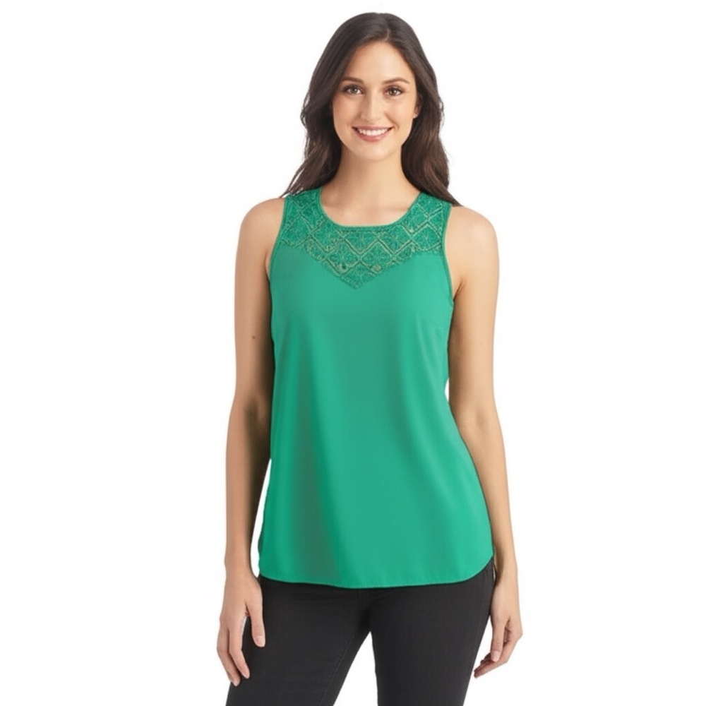 NWT Stitch Fix Creative Commune Top Green Size XS